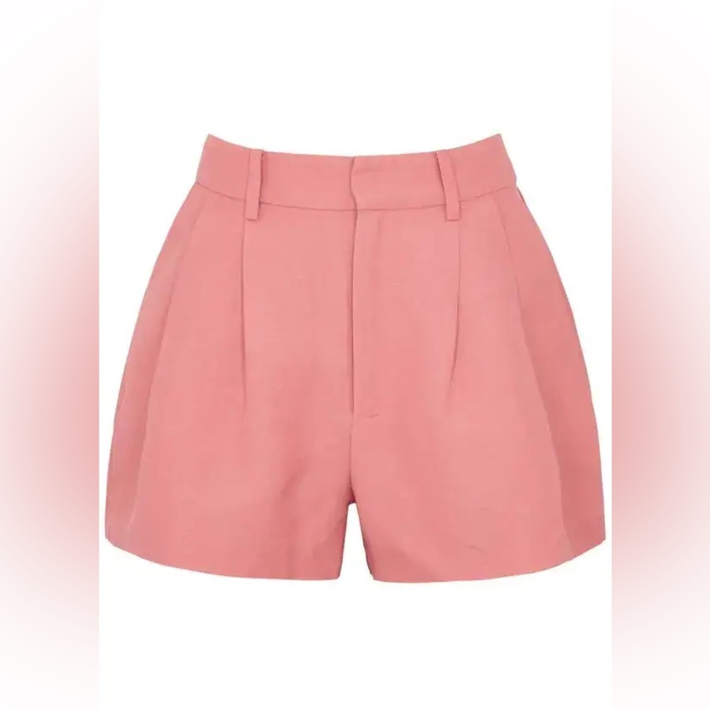 Paige Andie Linen Blend Shorts NWOT - Picture 8 of 8